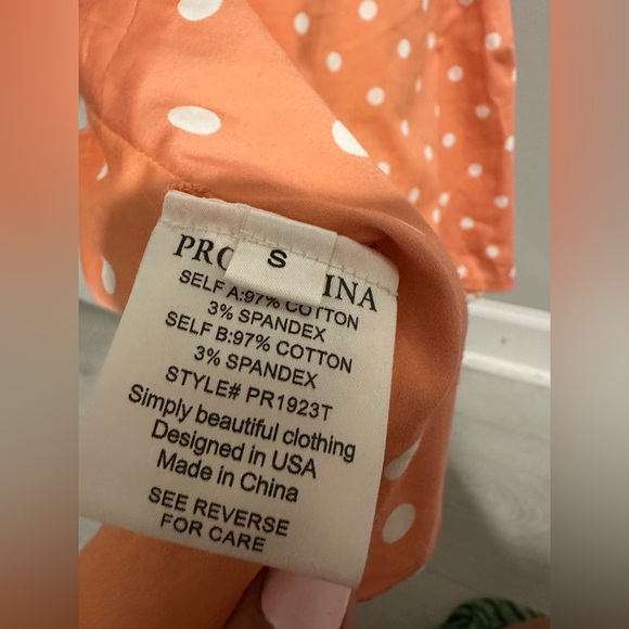 Prosperina Sinclair Multi Print Reversible Tie Strap NWT - Picture 6 of 9